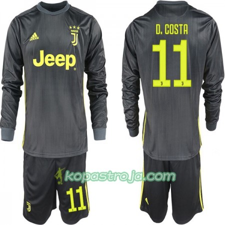 Billiga Fotbollströjor Juventus D. Costa 11 Barn Tredje tröja 2018/19 Långärmad